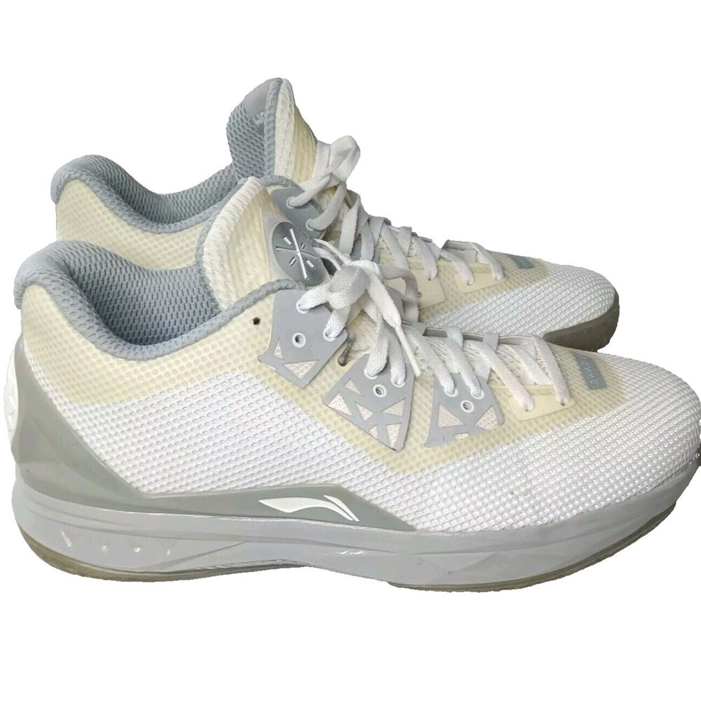 Li-Ning Way of Wade 4 Sneakers Men's Size 15 Shoes Grey ABAL037-19